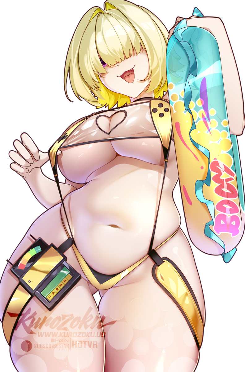 This is a pixiv picture whose title is Elegg swimsuit..