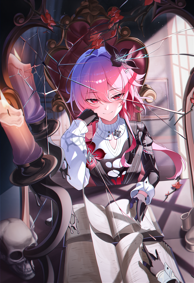 This is a pixiv picture whose title is Evernight.