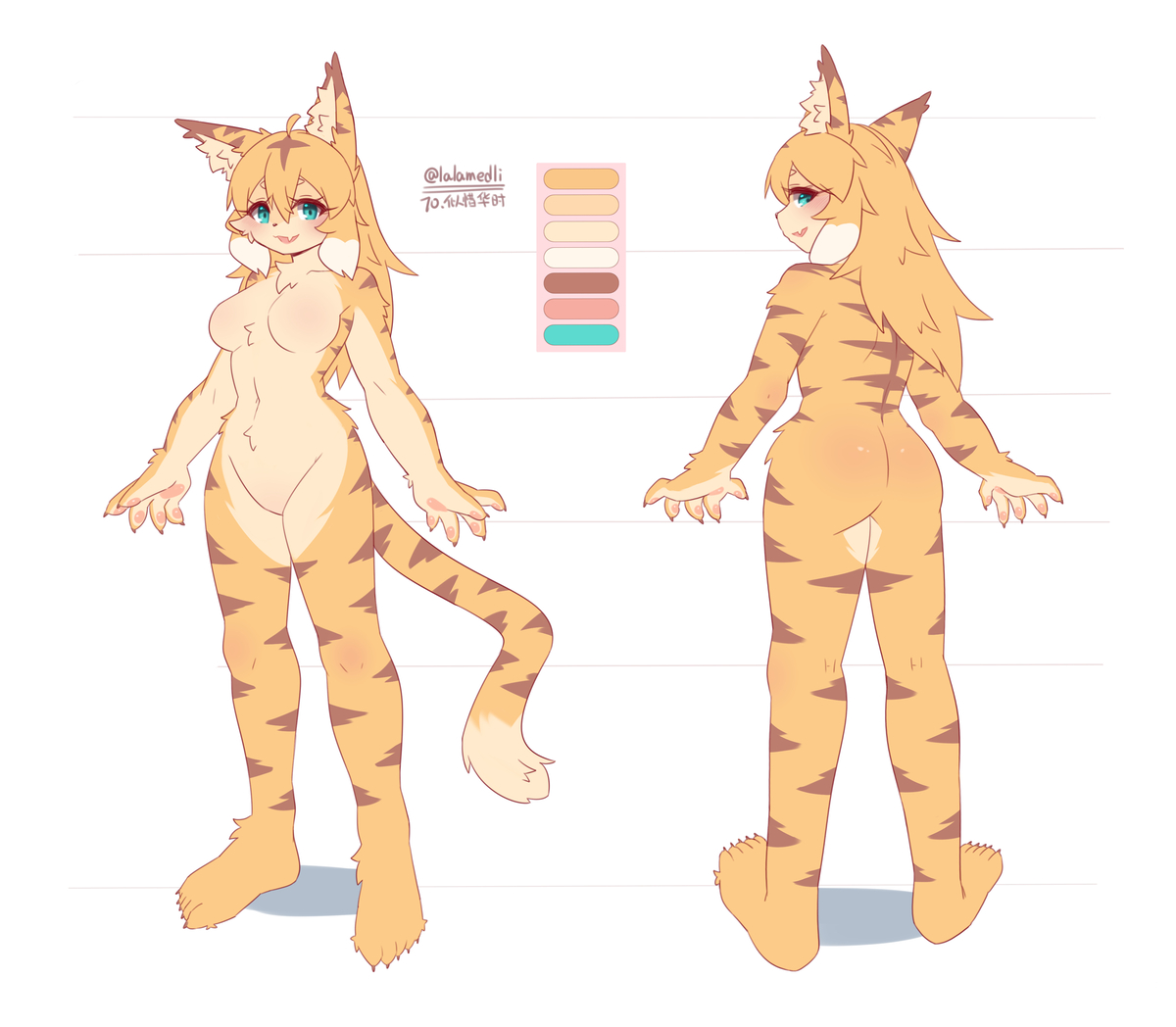 This is a pixiv picture whose title is commission.