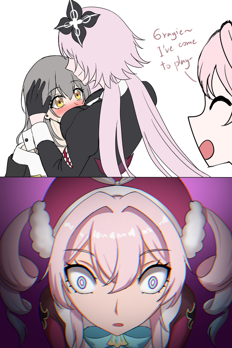 This is a pixiv picture whose title is Stelle's rizz too strong.