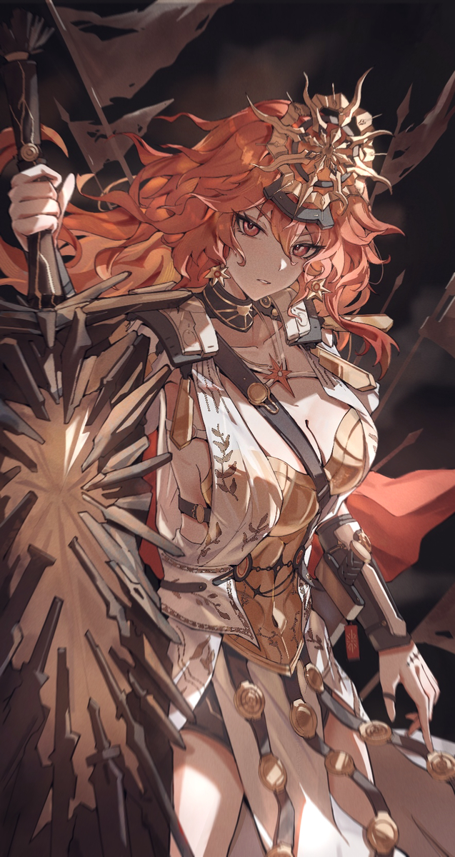 This is a pixiv picture whose title is オーガスタ.