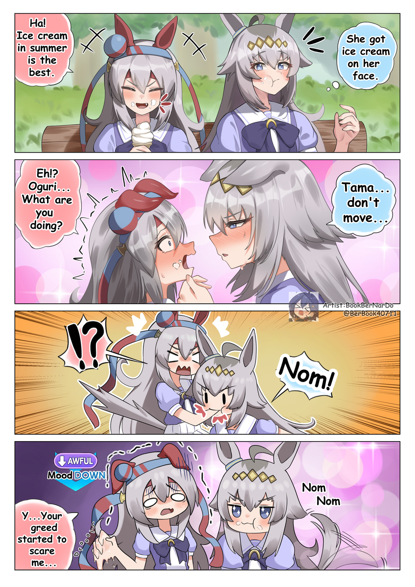 This is a pixiv picture whose title is Ice cream.