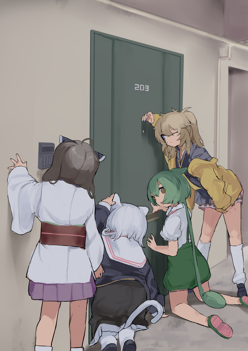 This is a pixiv picture whose title is 無題.