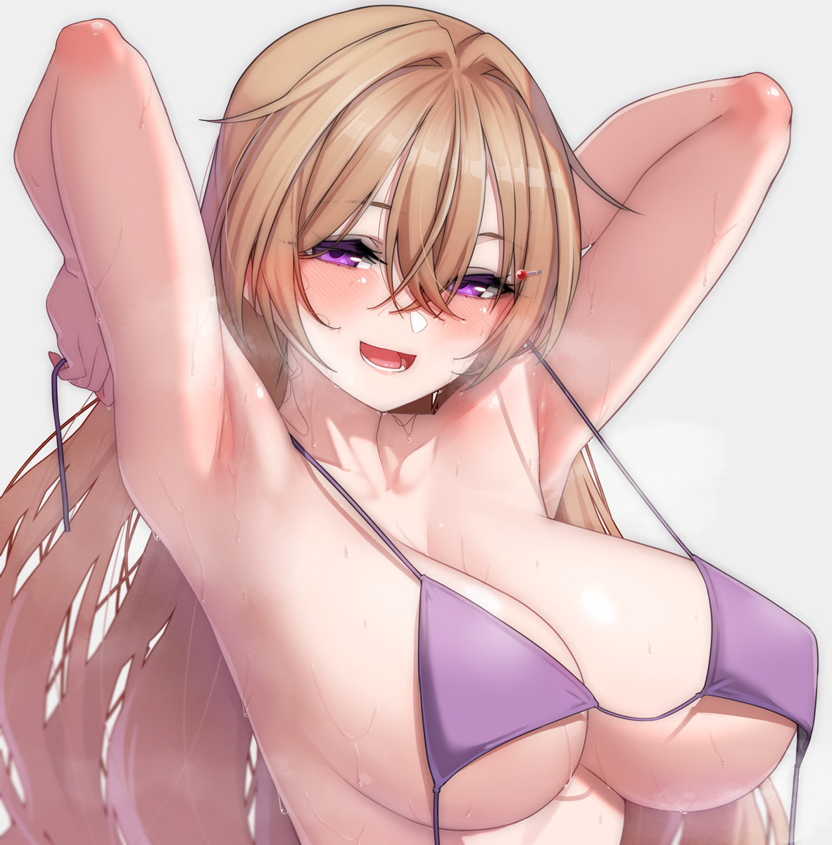 This is a pixiv picture whose title is 「えっちなやつめ」.