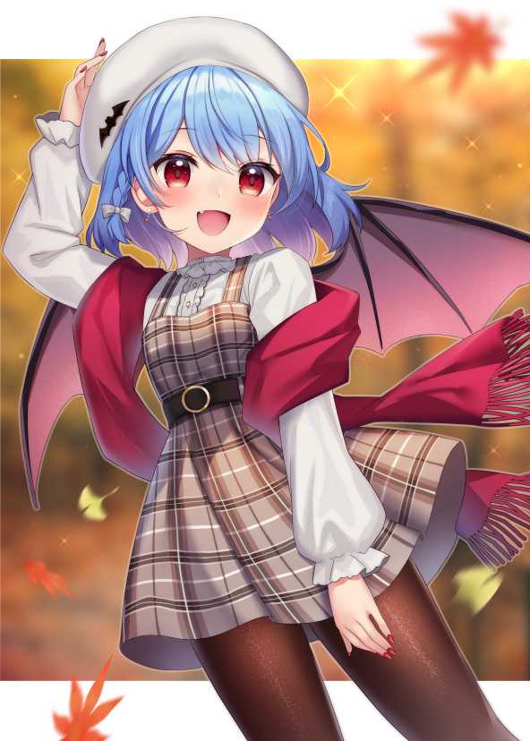 This is a pixiv picture whose title is 秋レミリア.