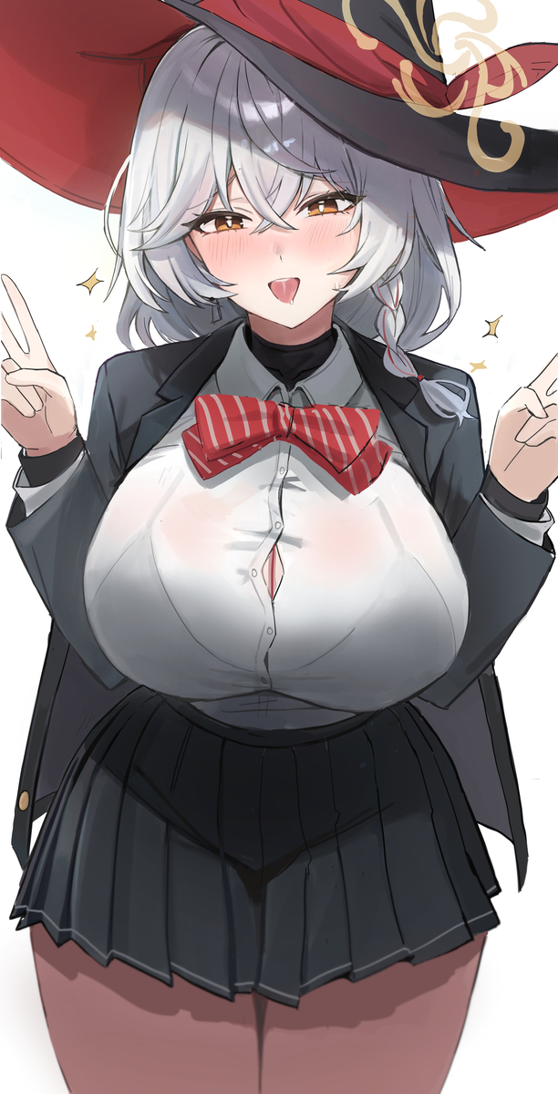 This is a pixiv picture whose title is 白尾エリ.