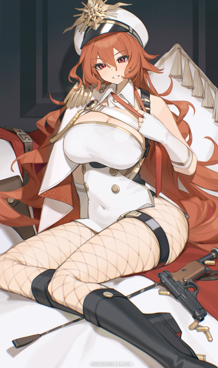 This is a pixiv picture whose title is 奥古斯塔 Augusta.