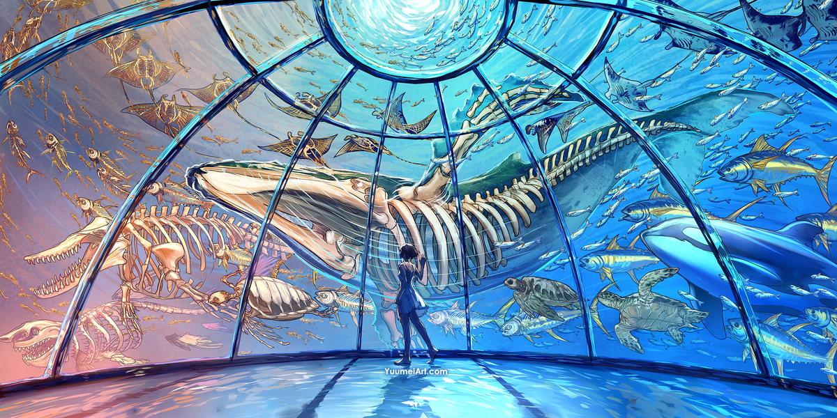 This is a pixiv picture whose title is The Great Farewell.