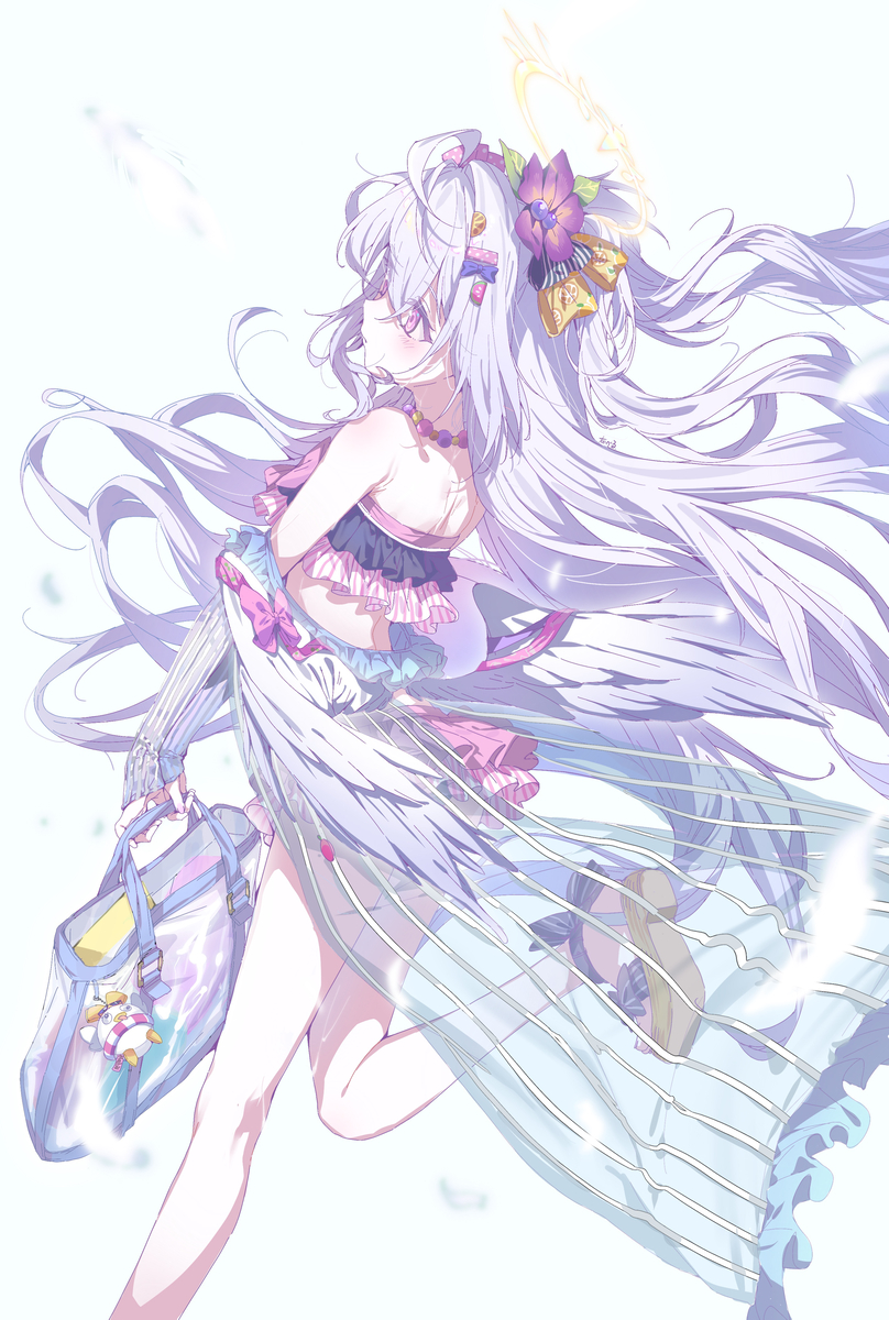 This is a pixiv picture whose title is 💐夢.