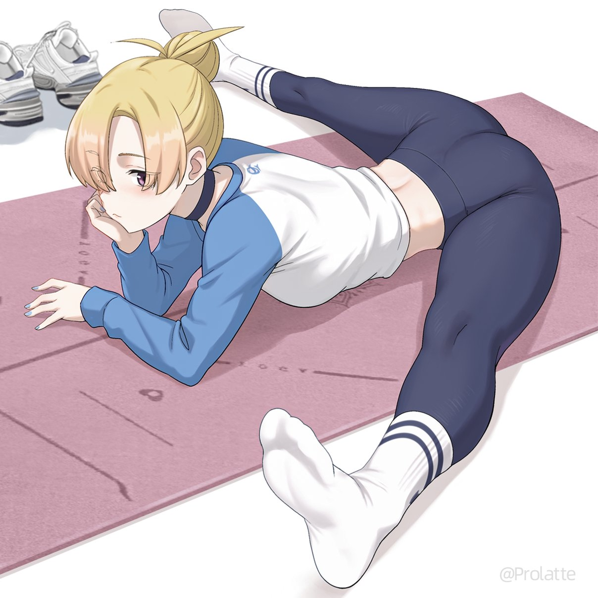 This is a pixiv picture whose title is 💕.
