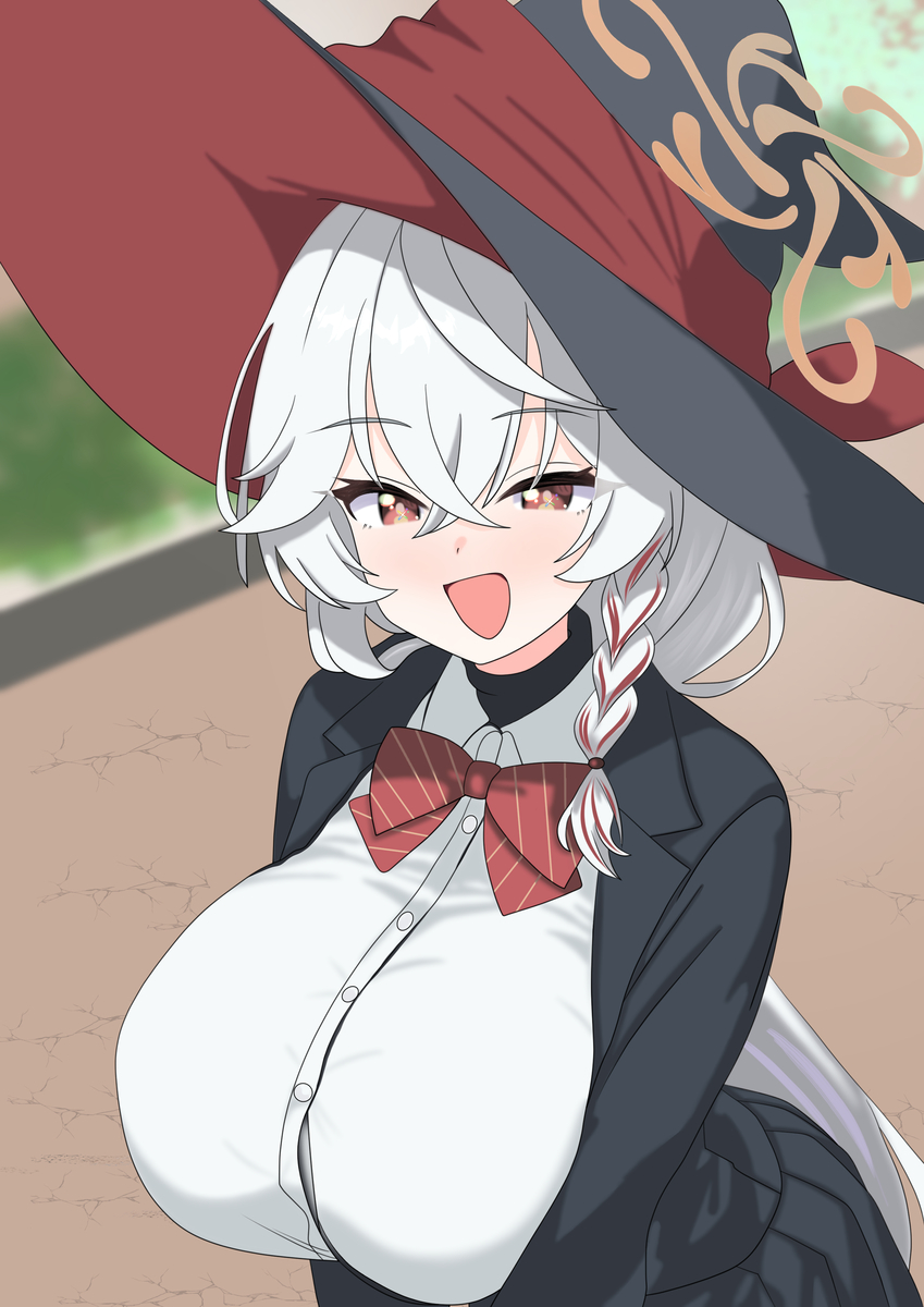 This is a pixiv picture whose title is ブルアカ えりちゃん.