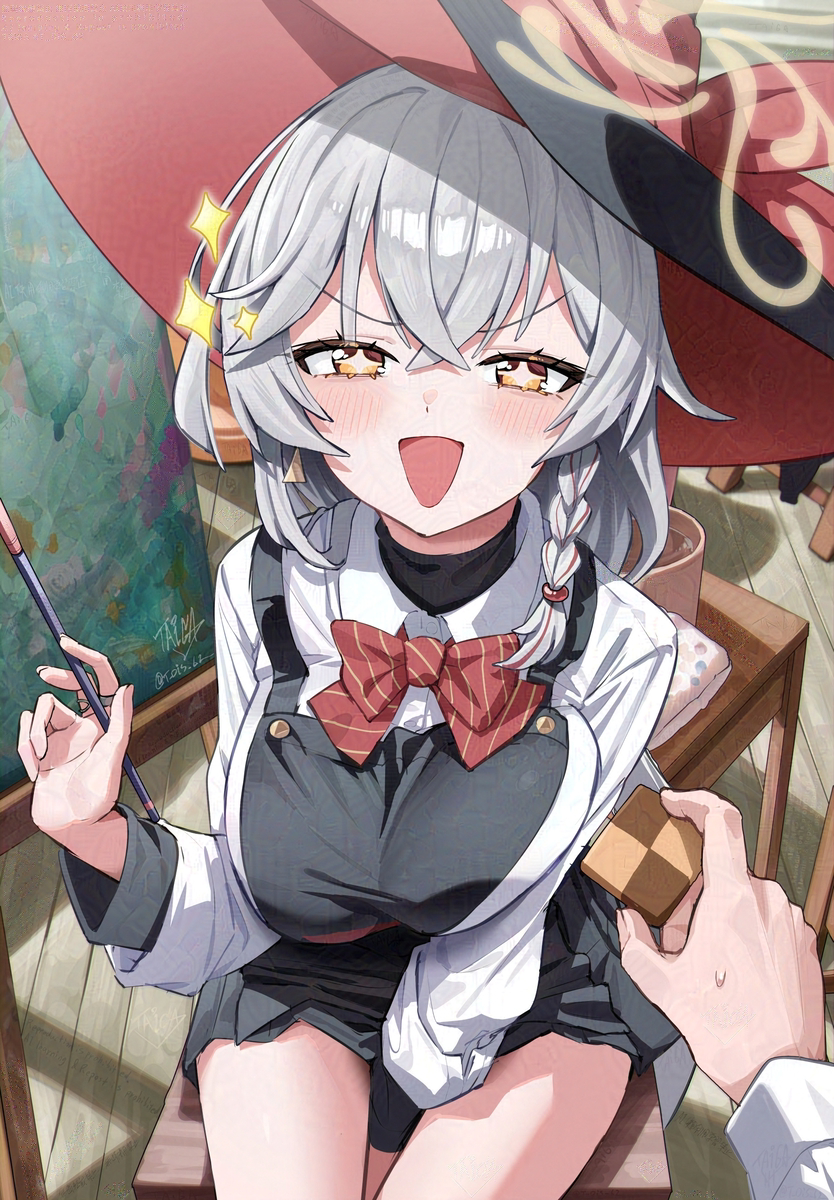 This is a pixiv picture whose title is マスター！マナの補給をお願いします！.