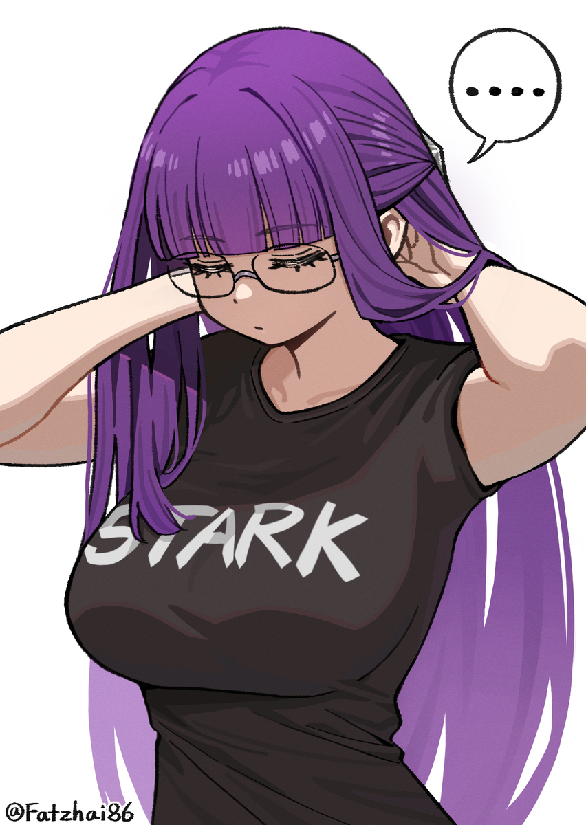 This is a pixiv picture whose title is Fern.