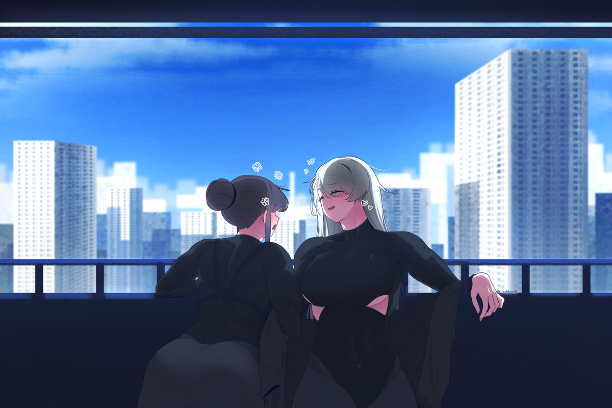 This is a pixiv picture whose title is august.