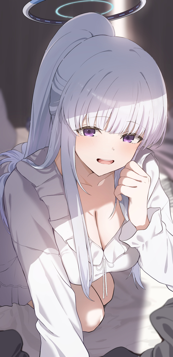 This is a pixiv picture whose title is ブルアカ　ノア.
