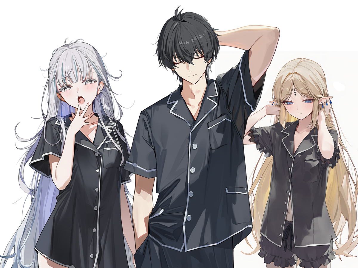 This is a pixiv picture whose title is 妻汐/希节快乐🙂.