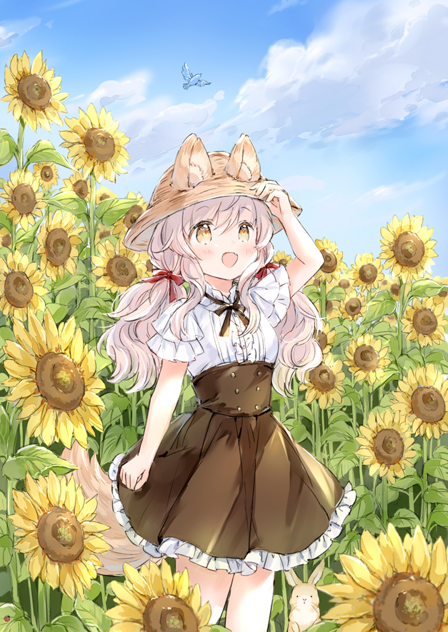 This is a pixiv picture whose title is ひまわり.