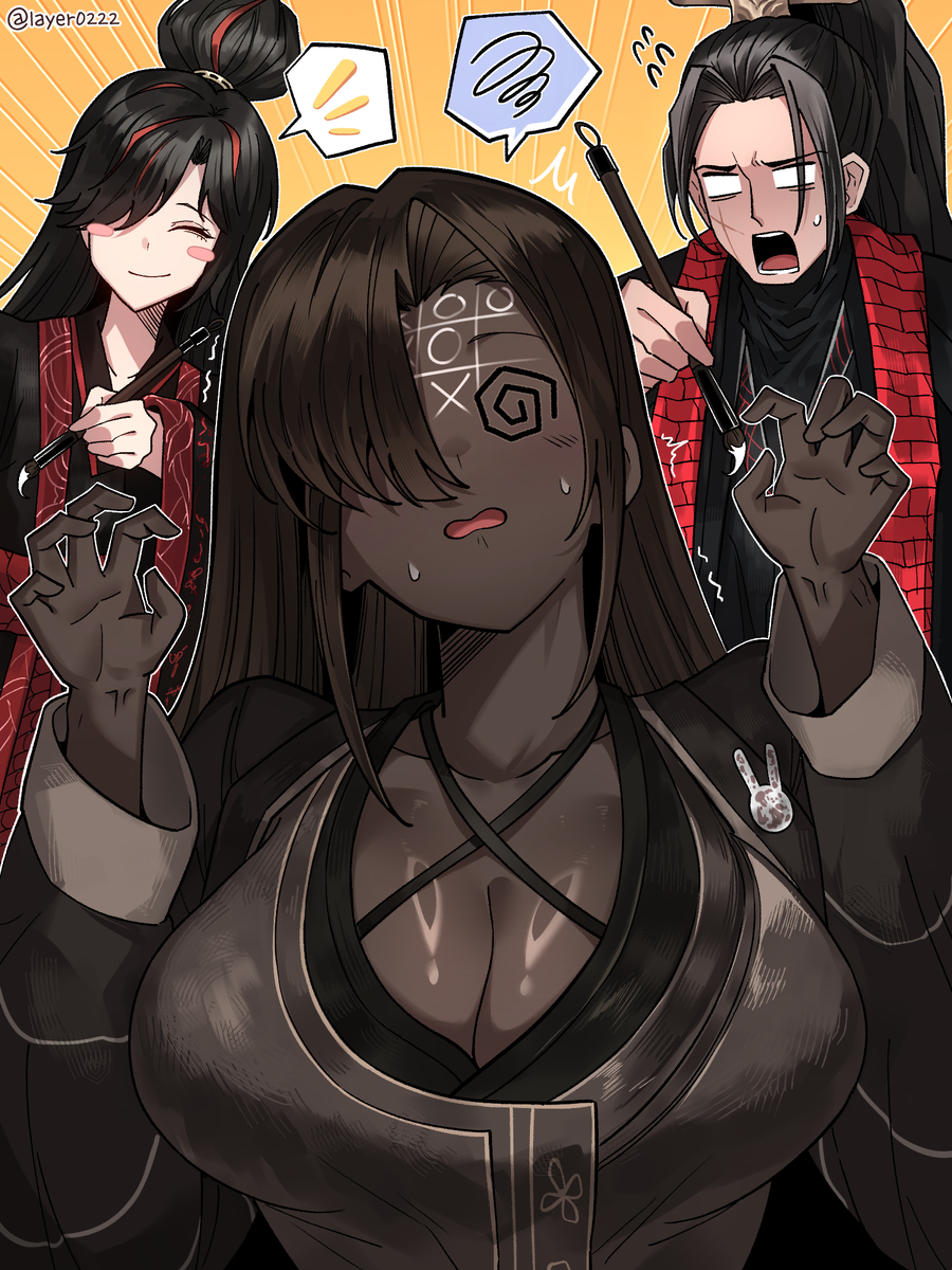 This is a pixiv picture whose title is 또 너희냐 홍원 로켓단.