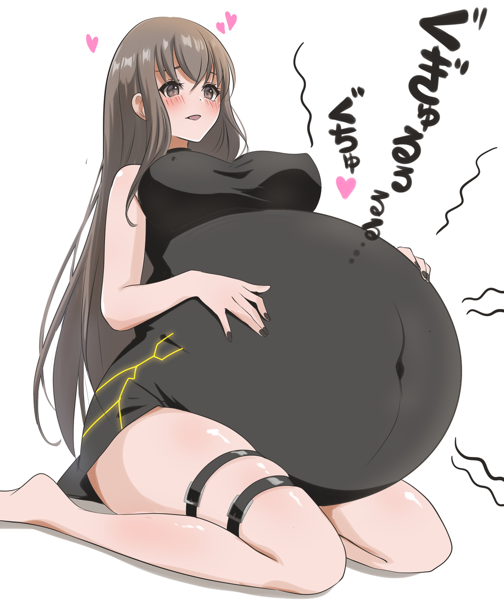 This is a pixiv picture whose title is 丸呑み.