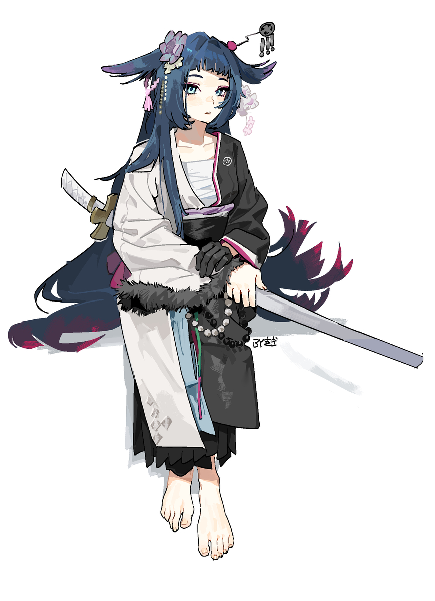 This is a pixiv picture whose title is 澪姐姐.