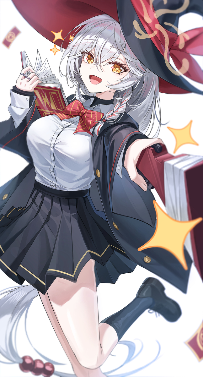 This is a pixiv picture whose title is 白尾エリ.