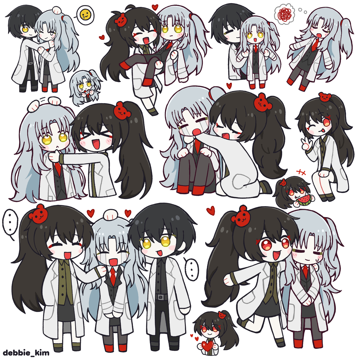 This is a pixiv picture whose title is AC & Angela.