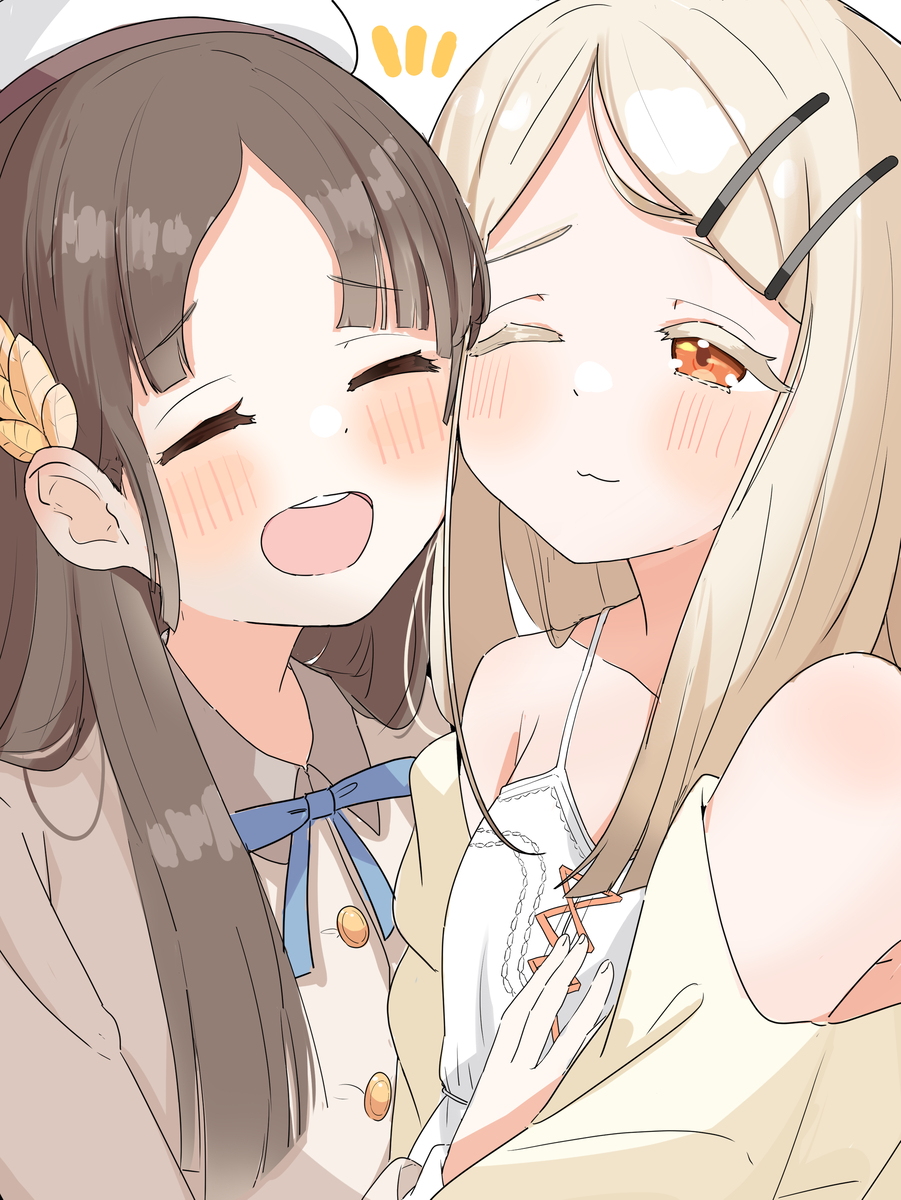 This is a pixiv picture whose title is ちなひろの笑顔だいすきです.