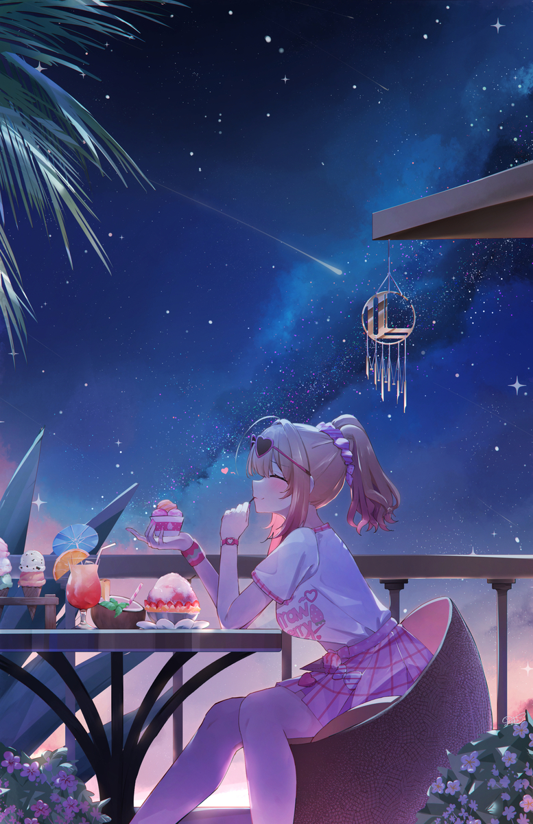 This is a pixiv picture whose title is Ririka Summer.