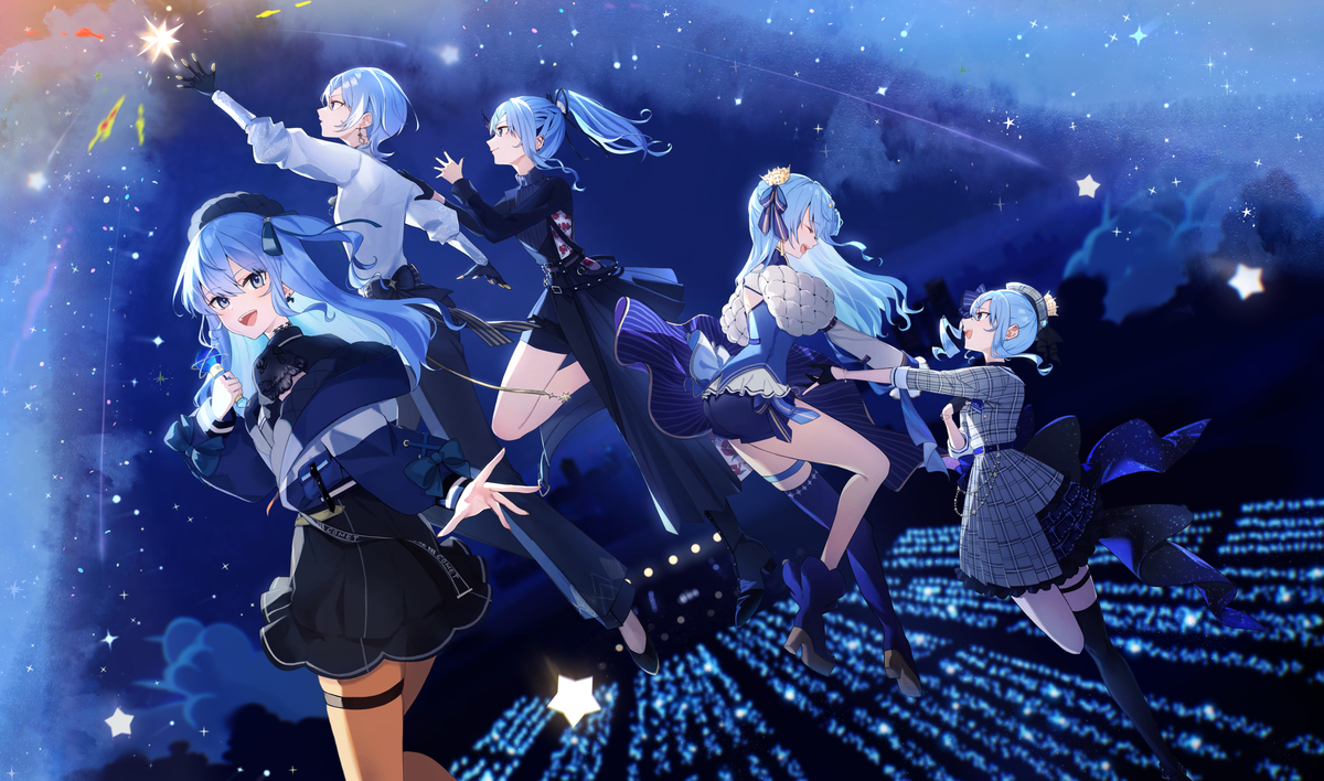 This is a pixiv picture whose title is 星街すいせい.