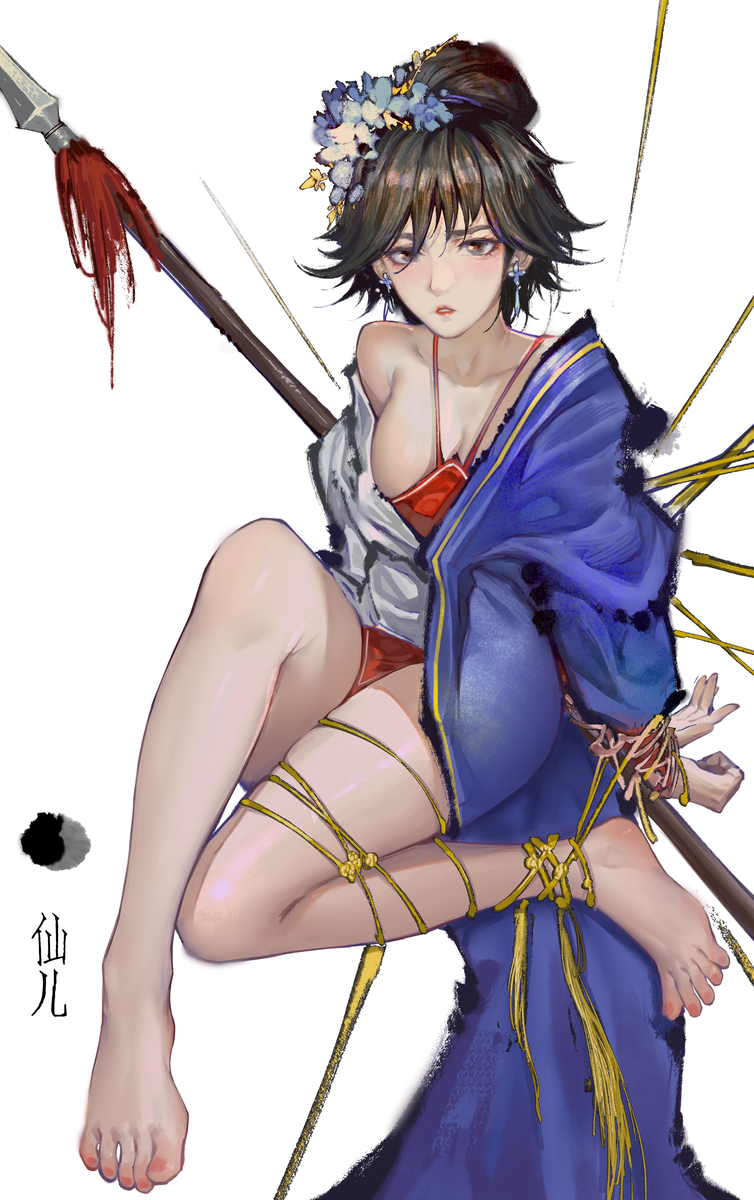 This is a pixiv picture whose title is 吕仙儿.
