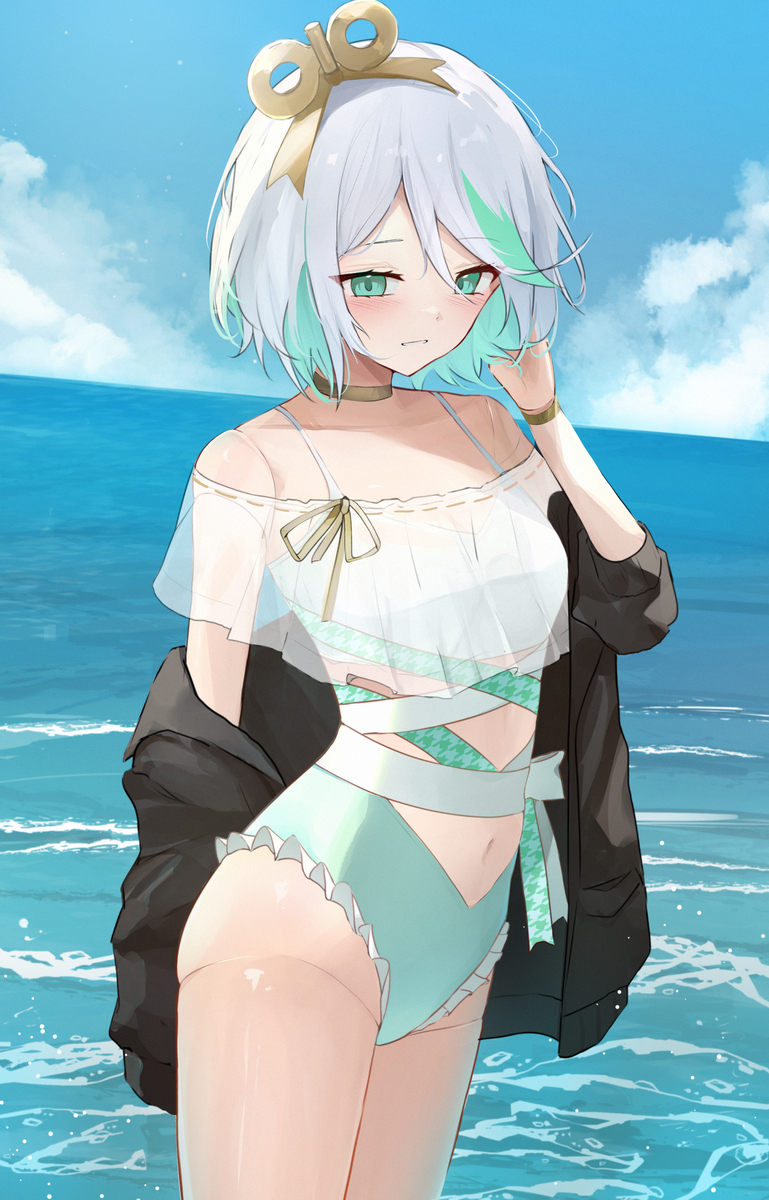 This is a pixiv picture whose title is CC.
