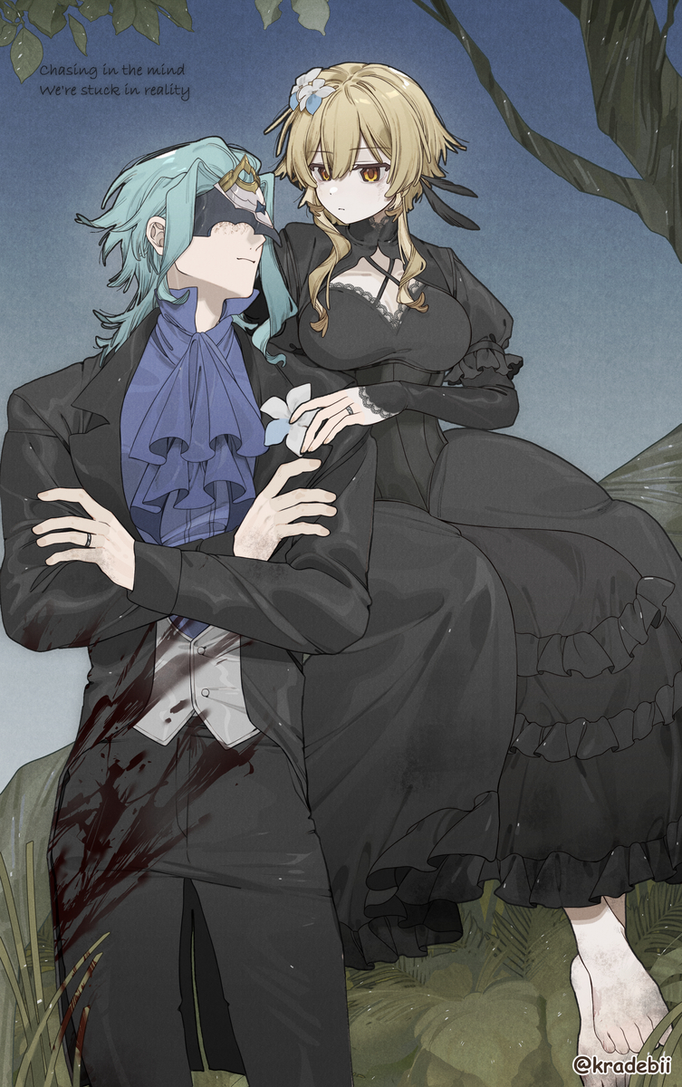 This is a pixiv picture whose title is 原神/GenshinImpact - Dottolumi.