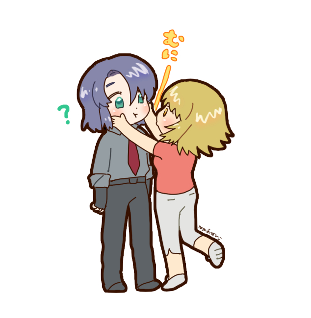 This is a pixiv picture whose title is ほっぺ.