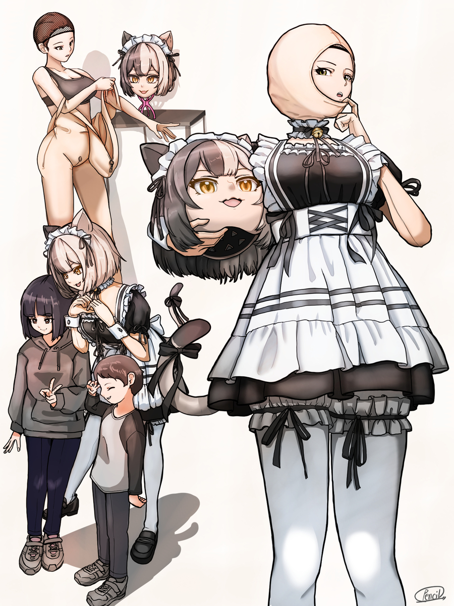 This is a pixiv picture whose title is Kigurumi Work 01.