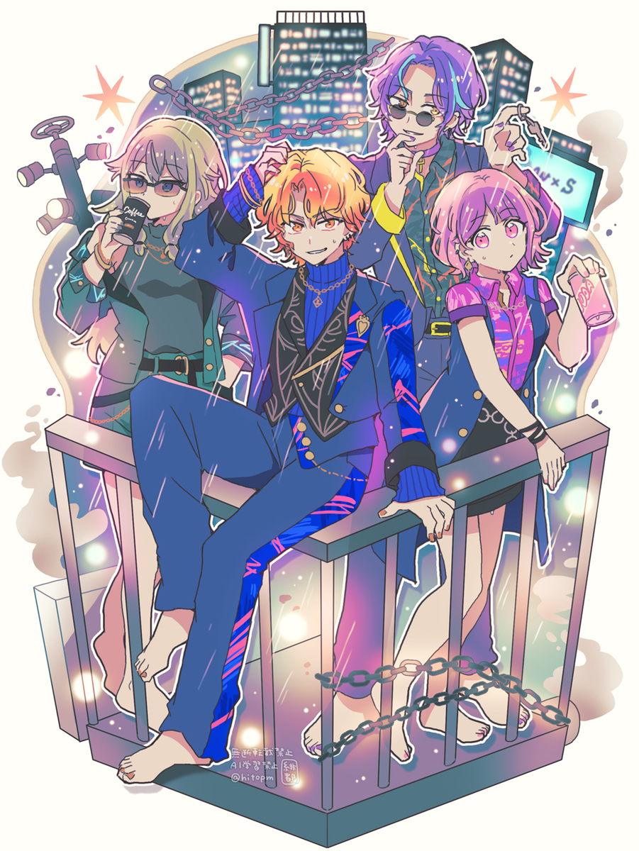 This is a pixiv picture whose title is サヨナラ天国また来て地獄.