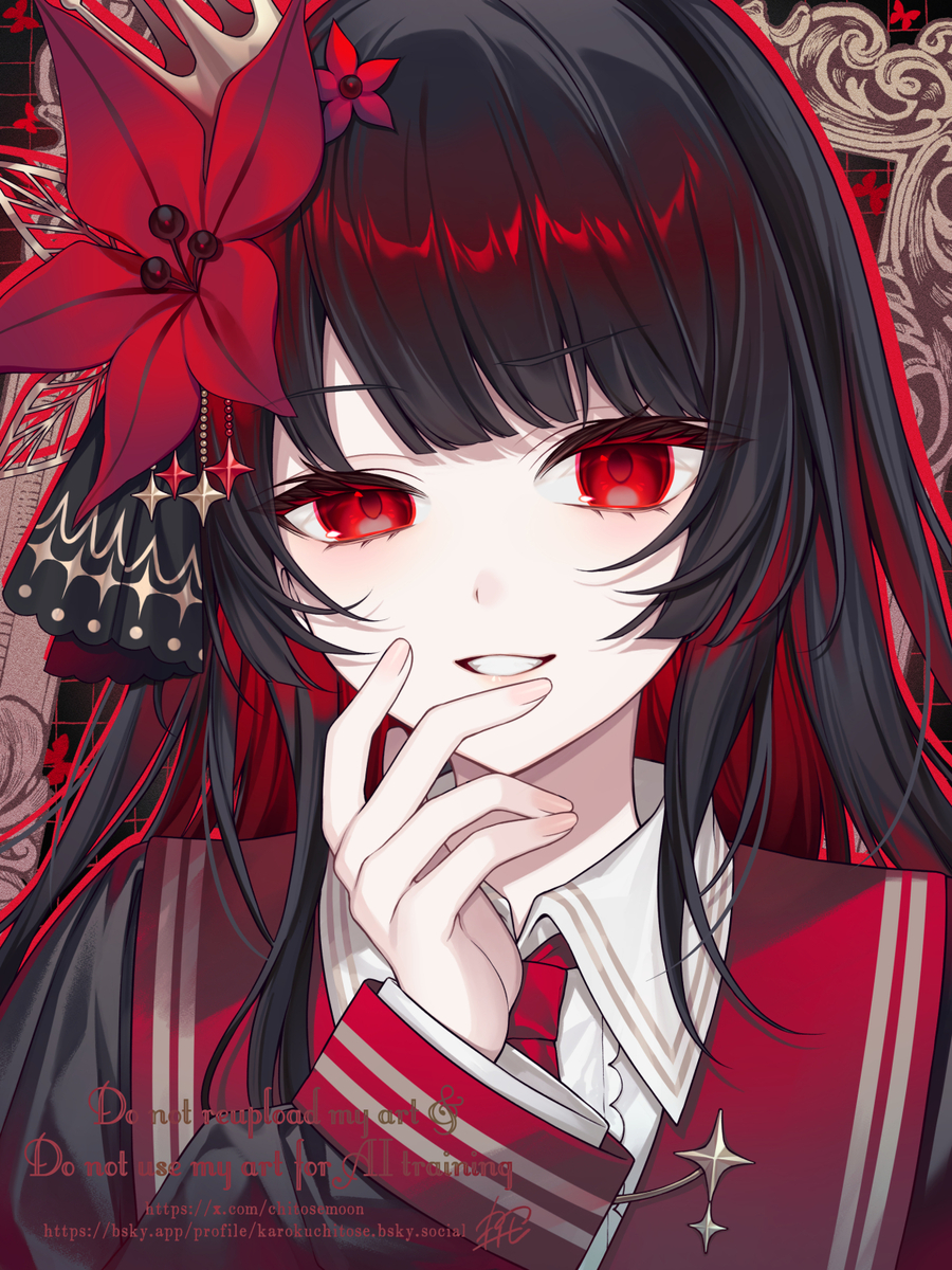 This is a pixiv picture whose title is 二階堂ヒロ.