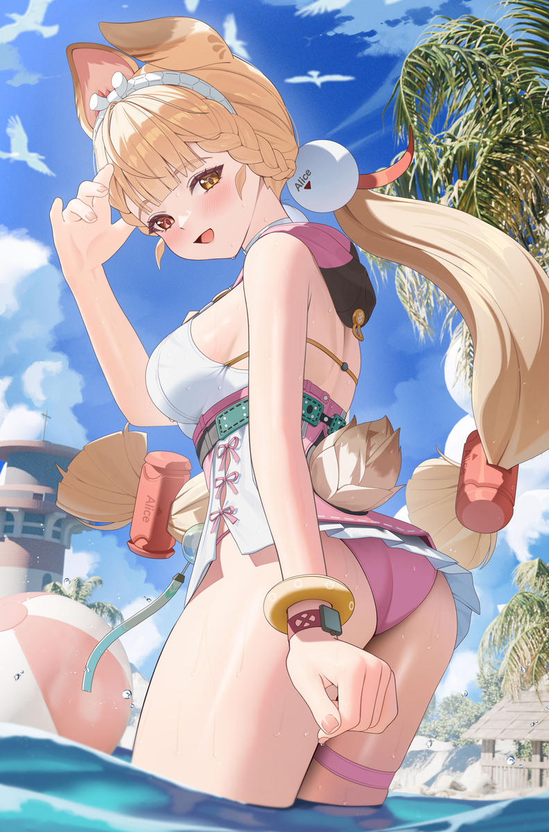This is a pixiv picture whose title is アリス.