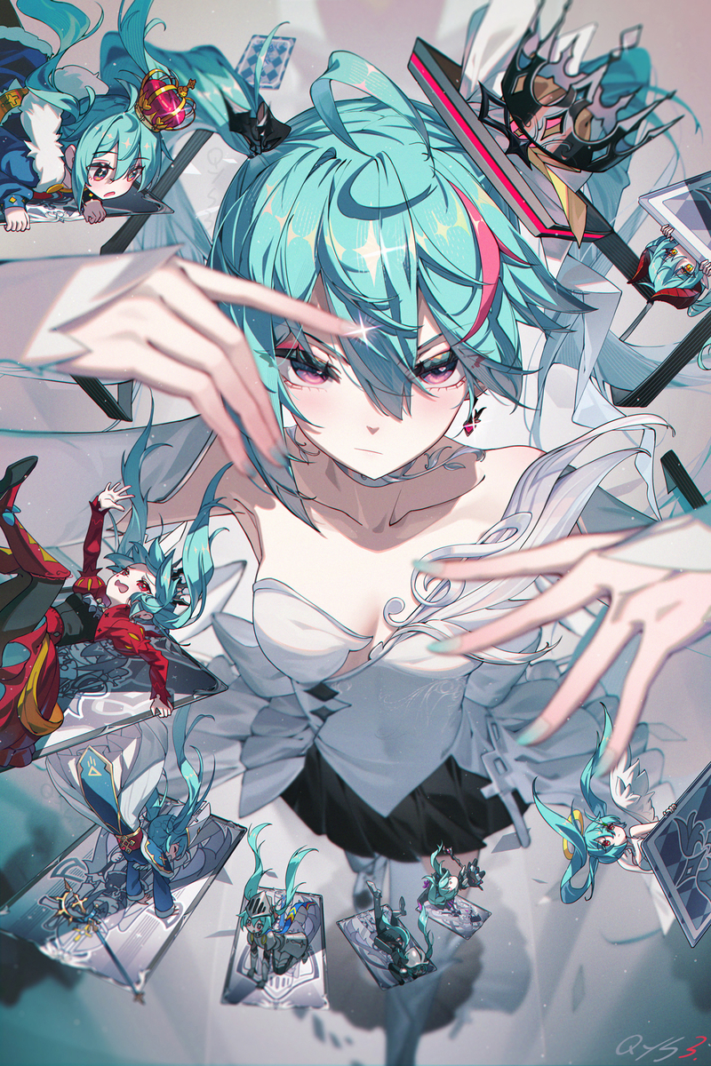 This is a pixiv picture whose title is MIKU 2025~.