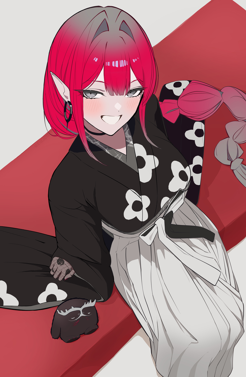 This is a pixiv picture whose title is 無題.