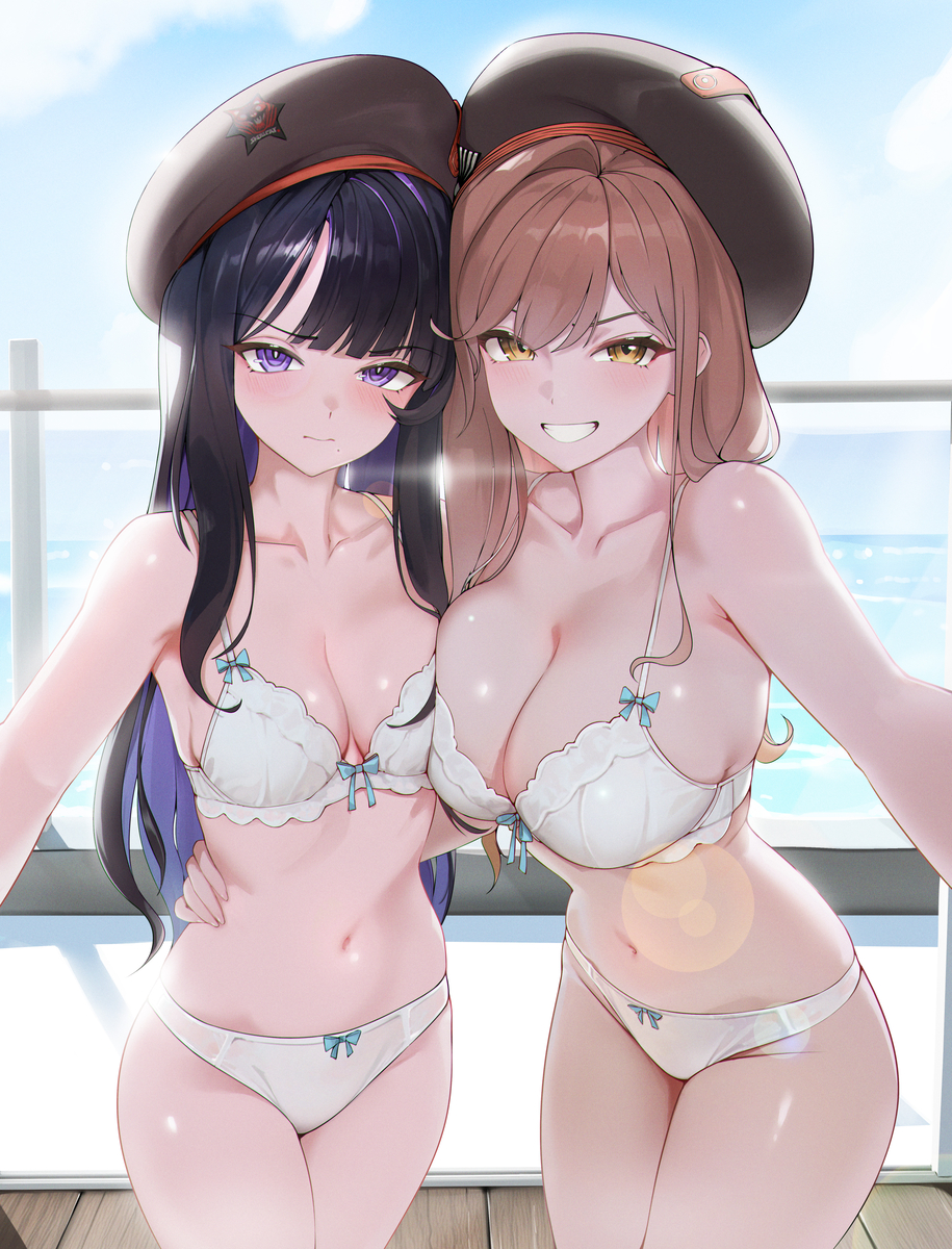 This is a pixiv picture whose title is Emma and Eunhwa.