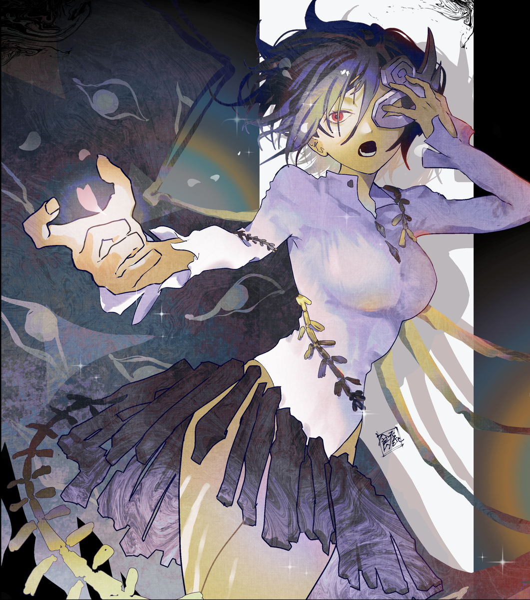 This is a pixiv picture whose title is 残りは少ないよ、貴方の寿命…….