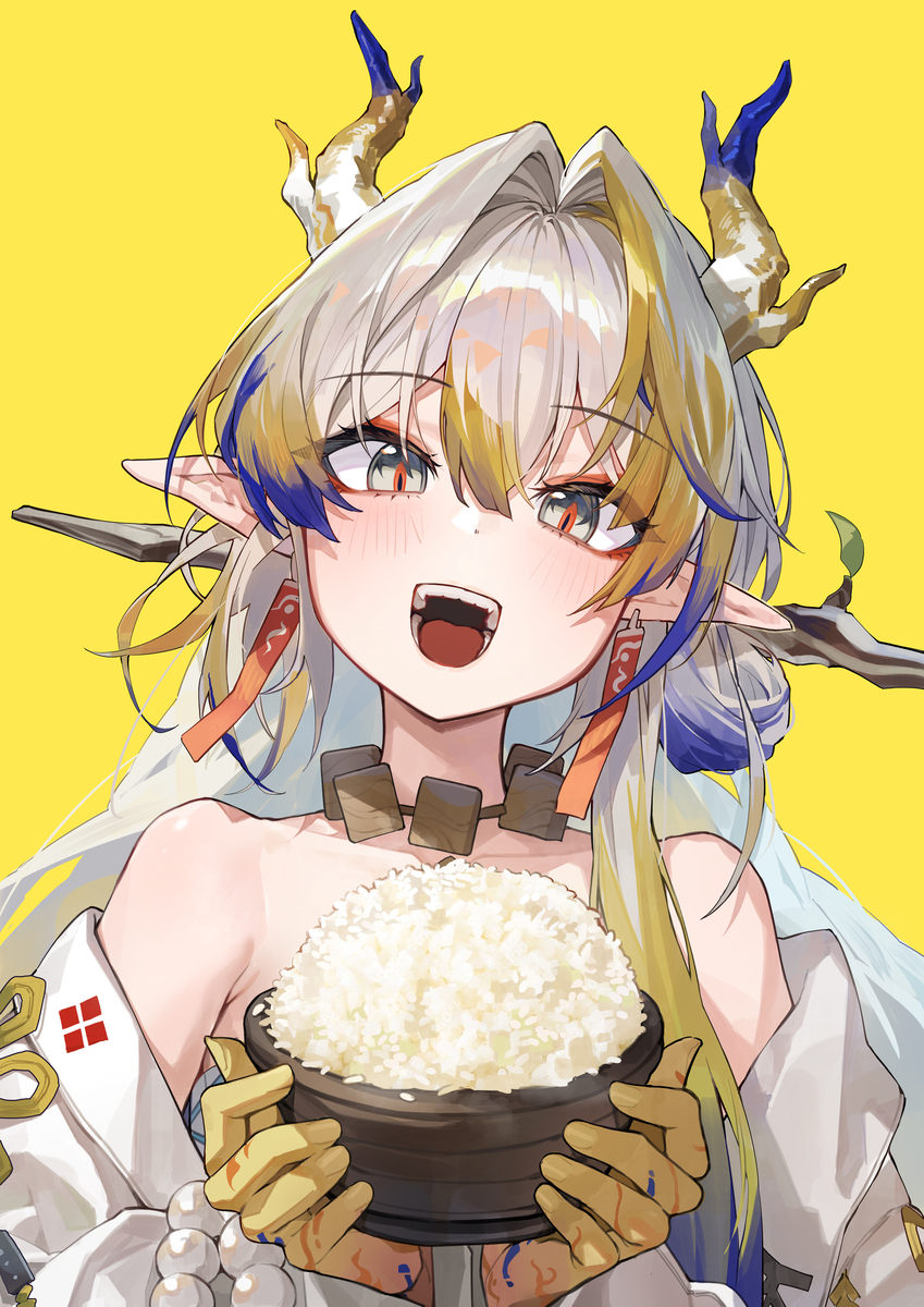 This is a pixiv picture whose title is 黍.