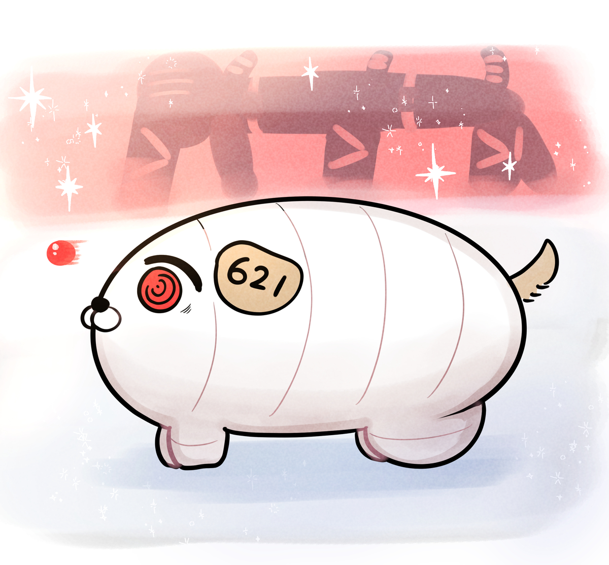 This is a pixiv picture whose title is モンゴ…ルビコンの犬.