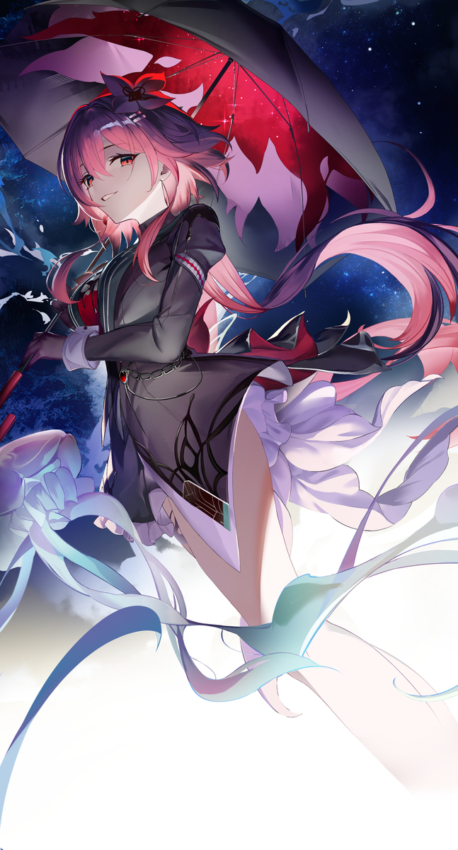 This is a pixiv picture whose title is Evernight.