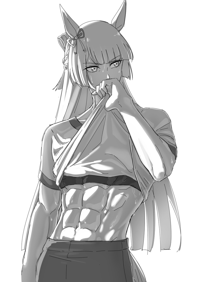 This is a pixiv picture whose title is 8月の.