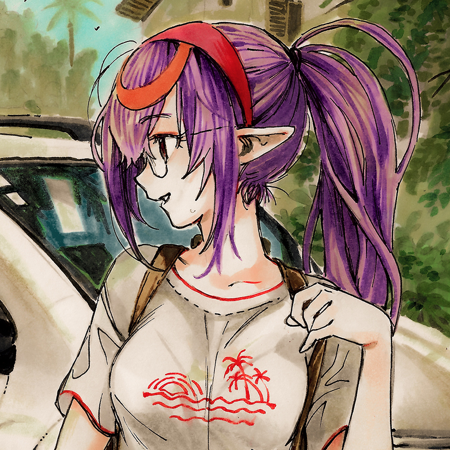 This is a pixiv picture whose title is 05 Vacation on Pipa Beach.
