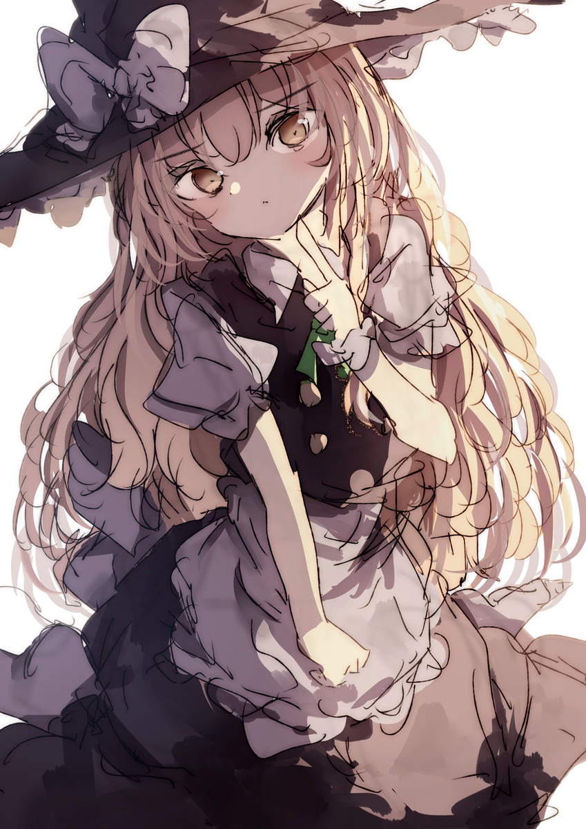 This is a pixiv picture whose title is 霧雨魔理沙.