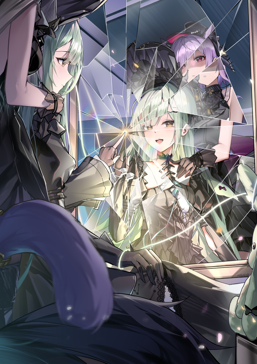 This is a pixiv picture whose title is 無題.