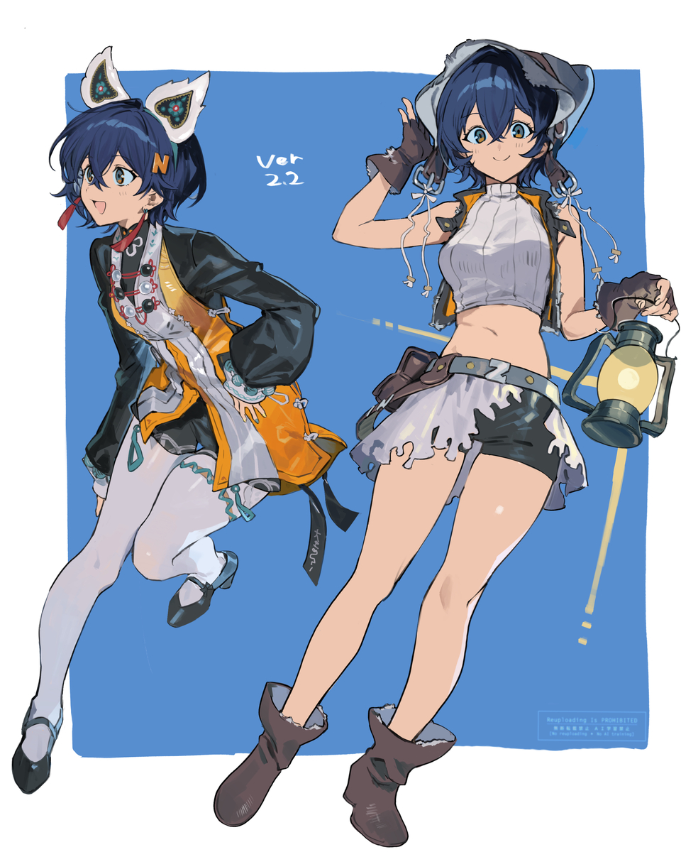 This is a pixiv picture whose title is ‼️.