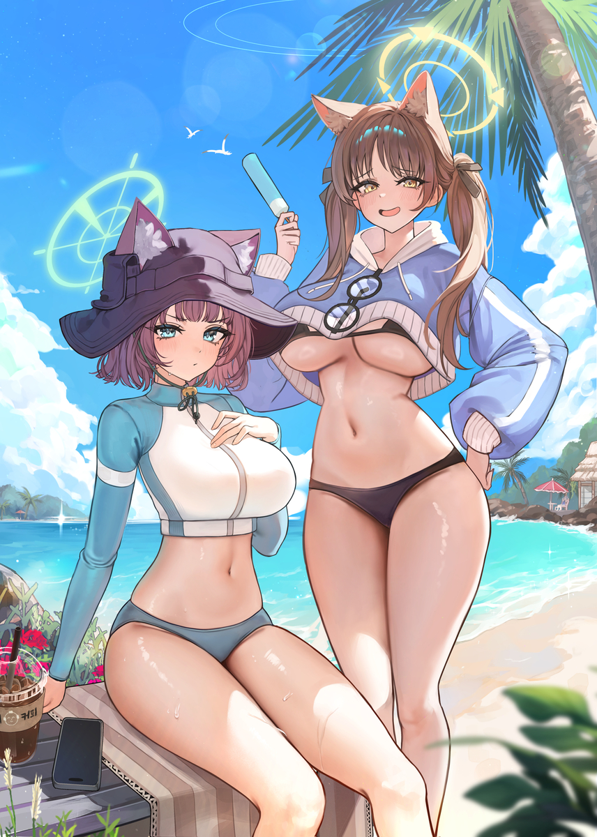 This is a pixiv picture whose title is 모에 사키.